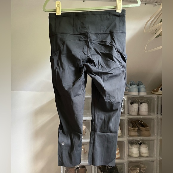 Lululemon fast & free 19” leggings deep coal - Picture 6 of 7